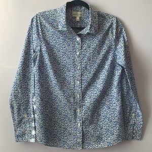 J CREW | Perfect Shirt • Size 6